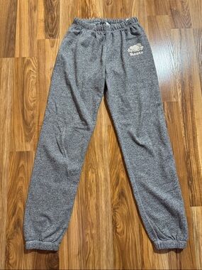 Roots Women’s Salt & Pepper Sweatpants Size XXS Like New